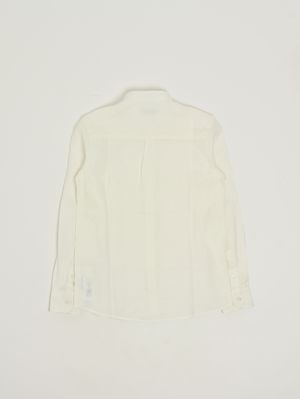 2. Camicia bambino in lino Latte