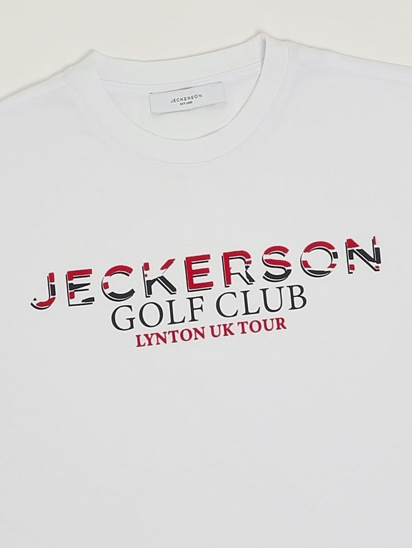 3. Camiseta de algodón para niño Blanco Jeckerson j5109ts26