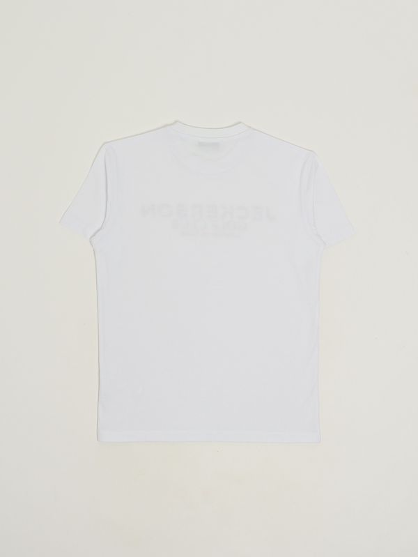2. Camiseta de algodón para niño Blanco Jeckerson j5109ts26