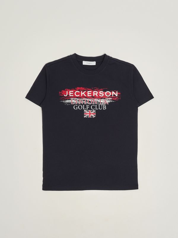 1. T-shirt bambino in cotone Blu Jeckerson j5116ts26