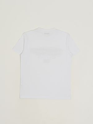 2. T-shirt bambino in cotone Bianco