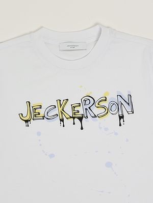 3. T-shirt en coton pour garçon Blanc