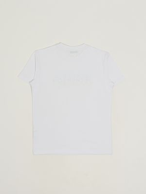 2. T-shirt bambino in cotone Bianco