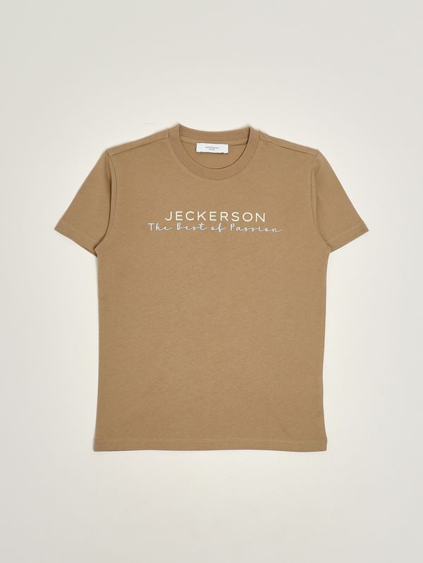 1. Camiseta de algodón para niño Bebida oscura Jeckerson j5179ts26