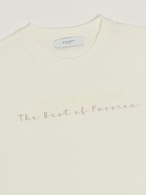 3. Camiseta de algodón para niño Leche