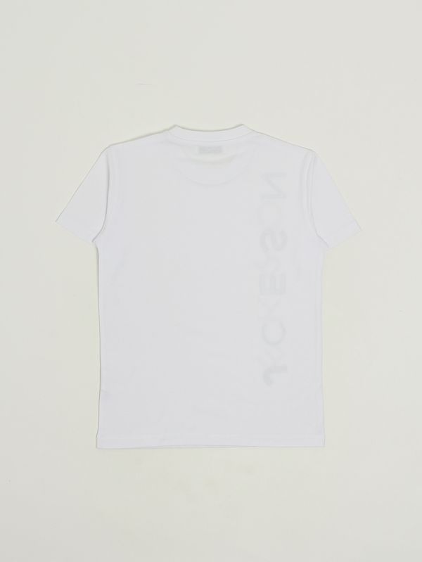 2. Baumwoll-T-Shirt für Jungen Weiß Jeckerson j5176ts26