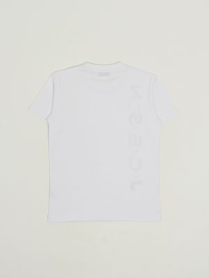 2. Baumwoll-T-Shirt für Jungen Weiß
