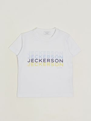 1. T-shirt en coton pour garçon Blanc