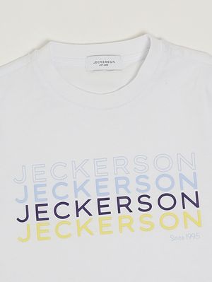 3. T-shirt en coton pour garçon Blanc