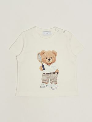 1. Camiseta de algodón para recién nacido Leche