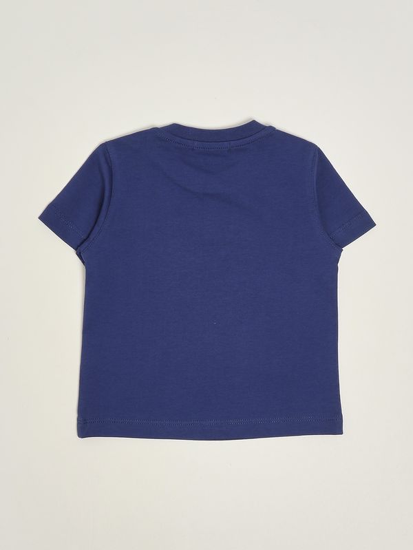 2. Cotton T-shirt for baby boys Royal Blue Jeckerson jn5466ts26