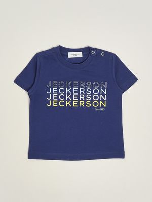 1. Cotton T-shirt for baby boys Royal Blue