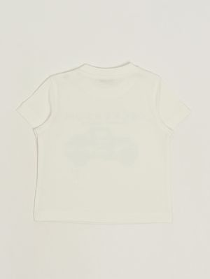 2. T-shirt neonato in cotone Latte