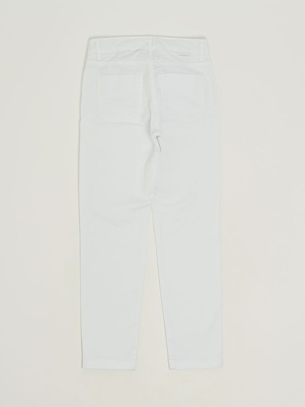 2. Jungenhose aus Stretch-Baumwolle Weiß Jeckerson j5123ps26