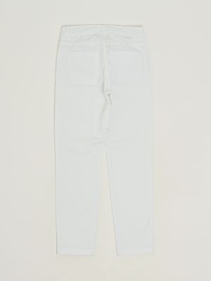 2. Jungenhose aus Stretch-Baumwolle Weiß