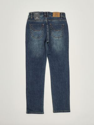 2. Jeans bambino in misto cotone stretch Denim