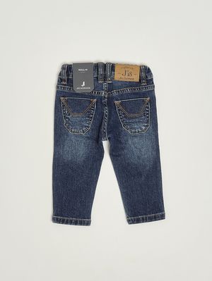 2. Jeans neonato in misto cotone stretch Denim