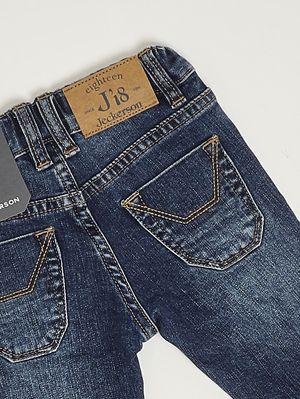 3. Jeans neonato in misto cotone stretch Denim