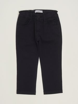 1. Pantalón de niño de algodón elástico Azul