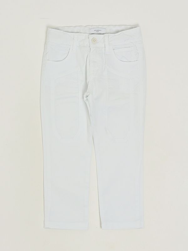 1. Boys' stretch cotton trousers White Jeckerson jb5617ps26