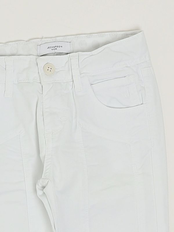 3. Boys' stretch cotton trousers White Jeckerson jb5617ps26