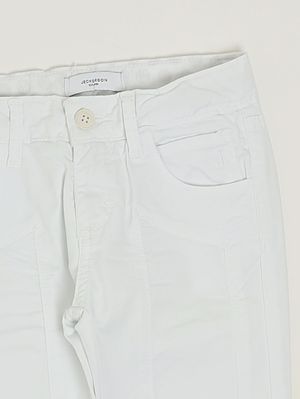 3. Pantalon pour garçon en coton stretch Blanc