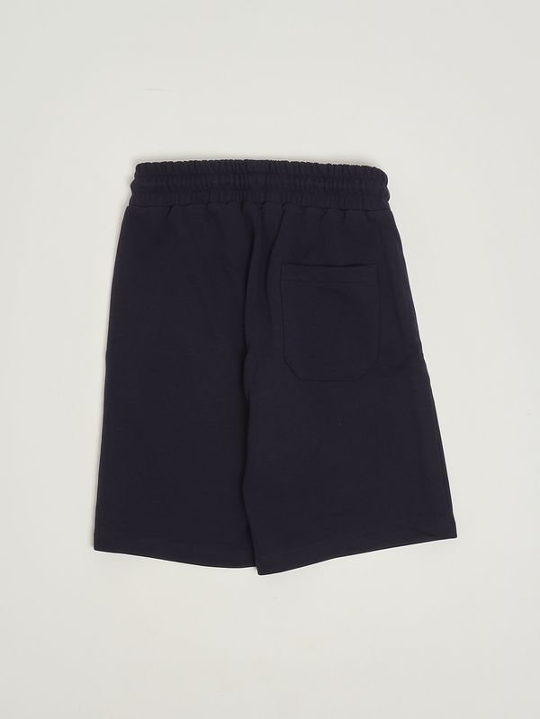 2. Shorts de niño de felpa de algodón Azul Jeckerson j5128ps26