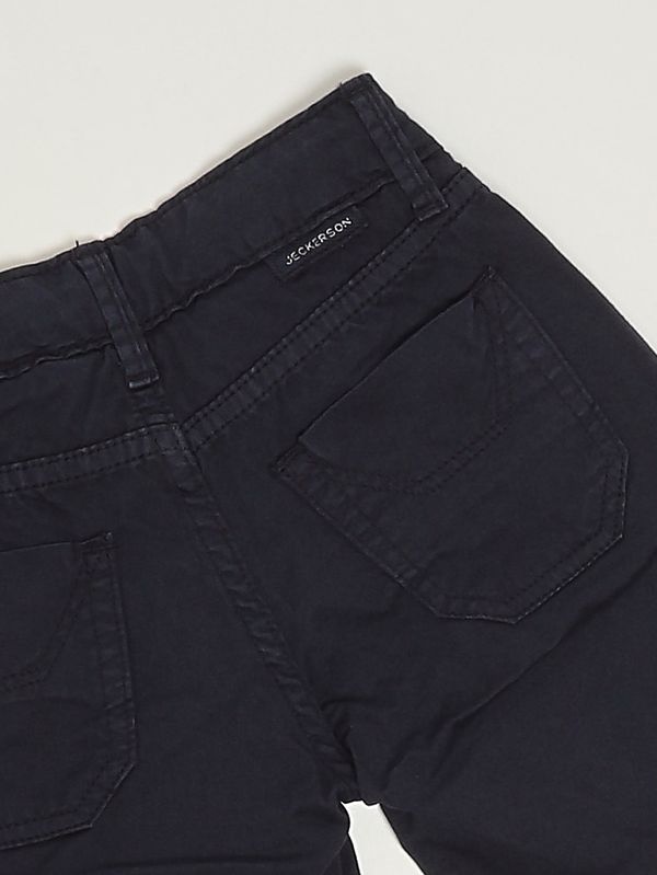 3. Bermuda bambino in cotone stretch Blu Jeckerson jb5605ps26