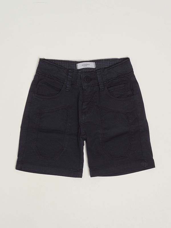 1. Bermuda bambino in cotone stretch Blu Jeckerson jb5605ps26