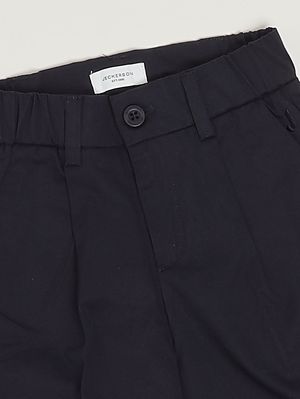 3. Bermuda bambino in cotone stretch Blu