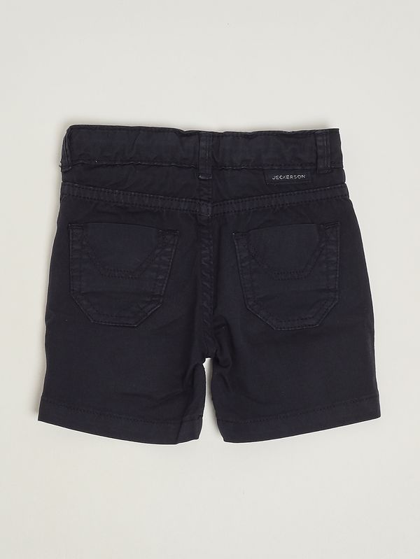 2. Pantaloncino neonato in cotone stretch Blu Jeckerson jn5405ps26