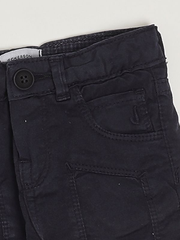 3. Pantaloncino neonato in cotone stretch Blu Jeckerson jn5405ps26
