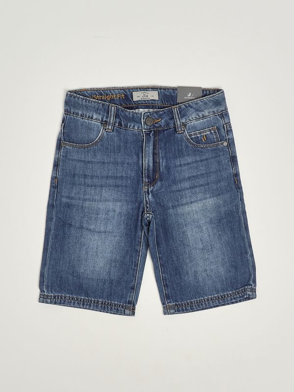 Bermuda bambino in misto cotone Denim Jeckerson