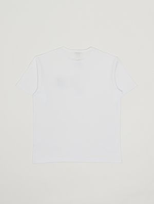 2. T-shirt garçon en coton Blanc