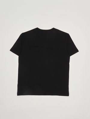 2. T-shirt bambino in cotone Nero