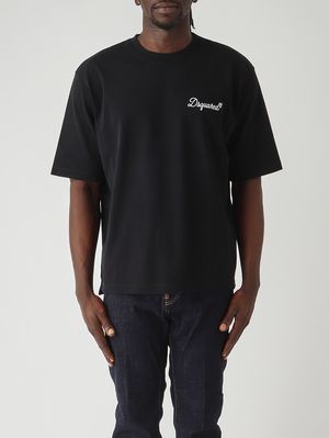 1. Men's cotton jersey T-shirt Black