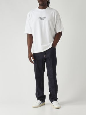 2. Camiseta de hombre de punto de algodón Blanco