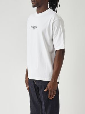 3. Camiseta de hombre de punto de algodón Blanco