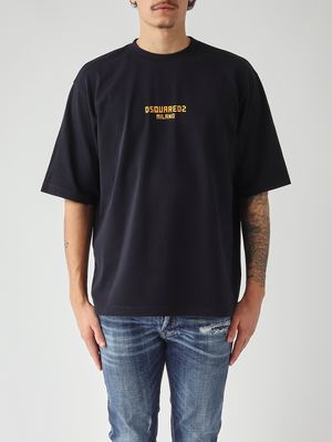 1. T-shirt homme en jersey de coton bleu marine