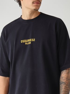 5. T-shirt homme en jersey de coton bleu marine