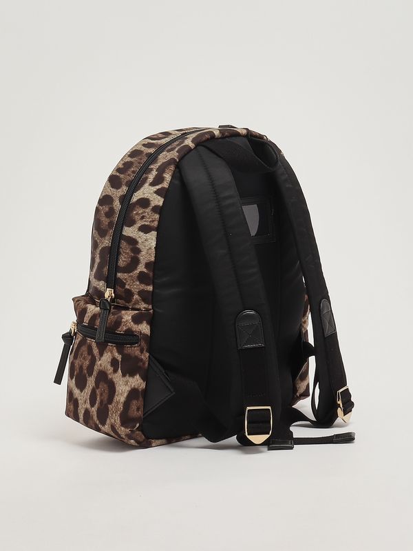 2. Zaino bambina in nylon Maculato Dolce e Gabbana eb0206aj555