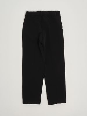2. Pantalone bambina in crepe Nero