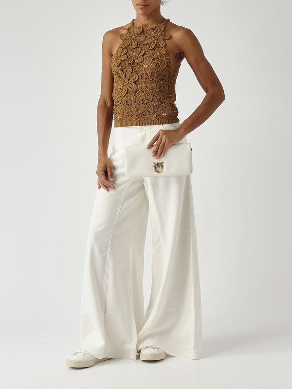 3. Top femme au crochet Bronze Pinko 106863a3b8