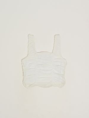 2. Top de tul para niña Blanco