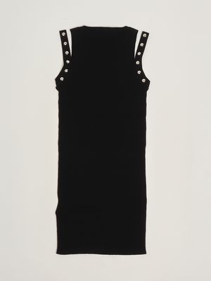 2. Strickkleid für Mädchen Schwarz