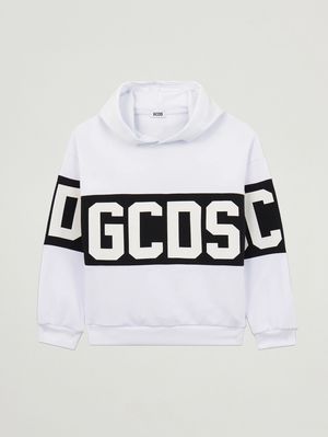 1. Sudadera para niño de mezcla de algodón Blanco y Negro