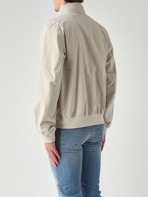 4. Herrenjacke Arsene Stretch Dot aus technischem Stretchgewebe Beige