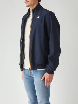 3. Chaqueta de hombre Arsene Bonded en tejido técnico de 3 capas Azul marino