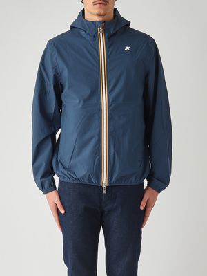 1. Chaqueta de hombre Jack Stretch Dot en tejido técnico elástico Azul índigo
