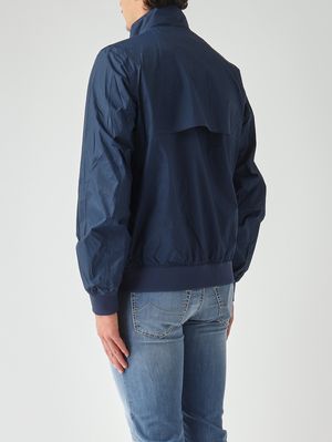 5. Veste homme Arsene Plus.2  en tissu technique imperméable Bleu Indigo-Marine